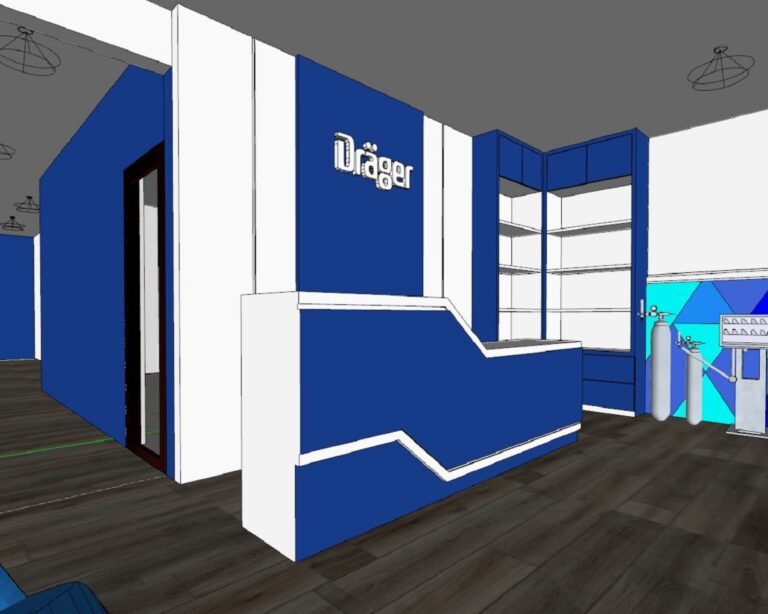 Previous design before rendering